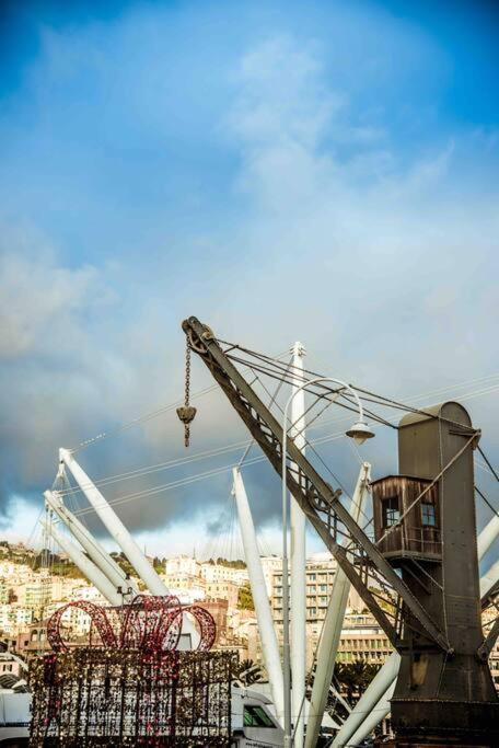 La Finestra Sul Cielo Del Porto Antico Di Genova Daire Dış mekan fotoğraf