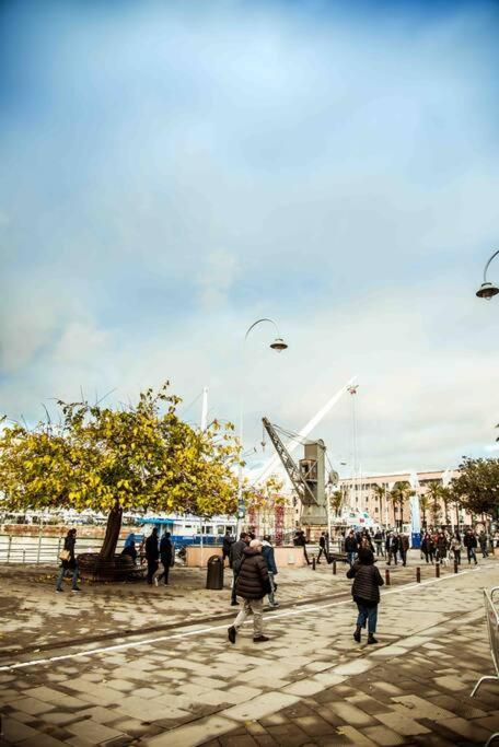 La Finestra Sul Cielo Del Porto Antico Di Genova Daire Dış mekan fotoğraf