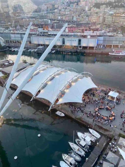 La Finestra Sul Cielo Del Porto Antico Di Genova Daire Dış mekan fotoğraf