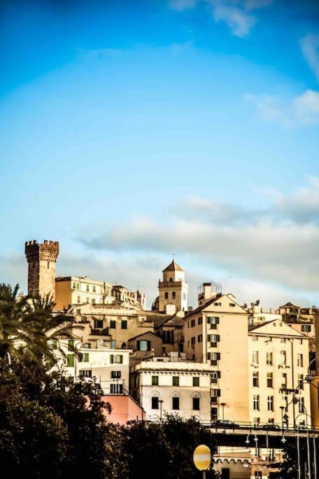 La Finestra Sul Cielo Del Porto Antico Di Genova Daire Dış mekan fotoğraf