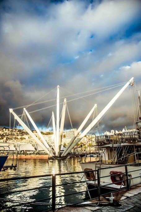 La Finestra Sul Cielo Del Porto Antico Di Genova Daire Dış mekan fotoğraf