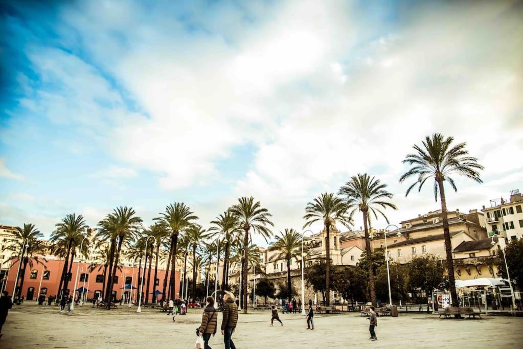 La Finestra Sul Cielo Del Porto Antico Di Genova Daire Dış mekan fotoğraf